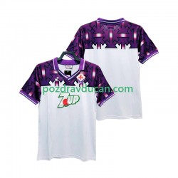 Nogometni Dresovi ACF Fiorentina 1992 1993 Retro Muški Gostujući dres Kratkih Rukava