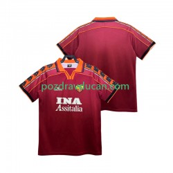 Nogometni Dresovi Roma Retro Muški Domaći dres 1998 1999 Kratkih Rukava