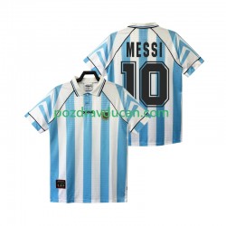 Nogometni Dresovi Argentina Lionel Messi 10 1996 1997 Retro Muški Domaći dres Kratkih Rukava