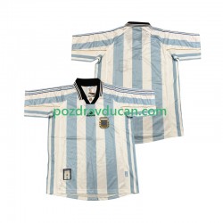 Nogometni Dresovi Argentina Retro Muški Domaći dres 1998 Kratkih Rukava