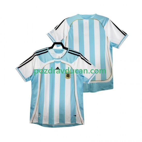 Nogometni Dresovi Argentina 2014 Retro Muški Domaći dres Kratkih Rukava