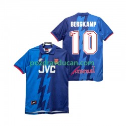 Nogometni Dresovi Arsenal BERGKAMP 10 1995 1996 Retro Muški Gostujući dres Kratkih Rukava