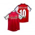 Nogometni Dresovi Arsenal BERGKAMP 10 2001 Retro Muški Domaći dres 2002 Kratkih Rukava