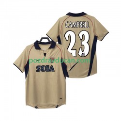 Nogometni Dresovi Arsenal CAMPBELL 23 2001 Retro Muški Gostujući dres 2002 Kratkih Rukava