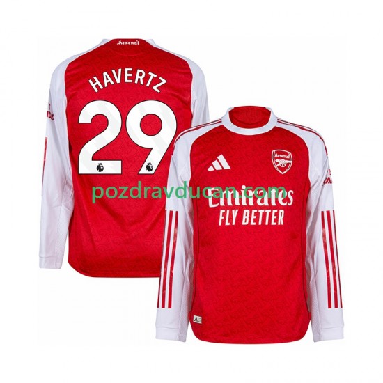 Nogometni Dresovi Arsenal Kai Havertz 29 Muški Domaći dres 2025-2026 Dugi Rukav