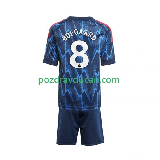 Nogometni Dresovi Arsenal Martin Odegaard 8 Dječji Gostujući dres 2025-2026 Kratkih Rukava
