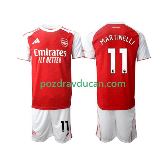 Nogometni Dresovi Arsenal Martin Zubimendi 11 Dječji Domaći dres 2025-2026 Kratkih Rukava
