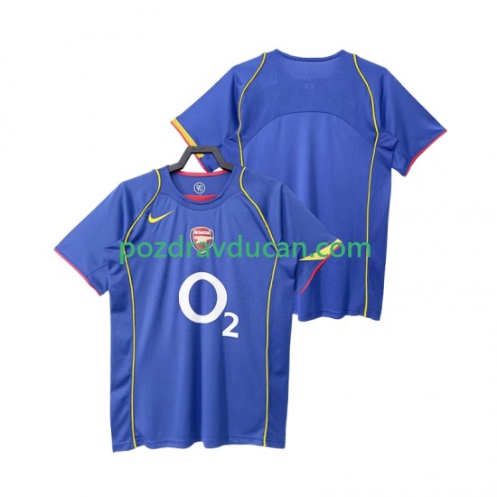 Nogometni Dresovi Arsenal 2005 Retro Muški Gostujući dres 2004 Kratkih Rukava