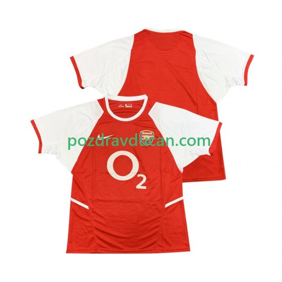 Nogometni Dresovi Arsenal 2003 Retro Muški Domaći dres 2002 Kratkih Rukava