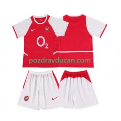 Nogometni Dresovi Arsenal 2003 Retro Dječji Domaći dres 2002 Kratkih Rukava