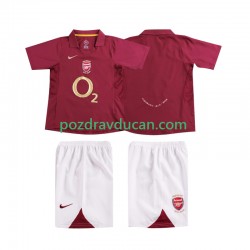 Nogometni Dresovi Arsenal 2005 Retro Dječji Domaći dres 2006 Kratkih Rukava