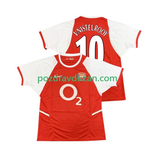 Nogometni Dresovi Arsenal Ruud van Nistelrooy 10 2003 Retro Muški Domaći dres 2002 Kratkih Rukava