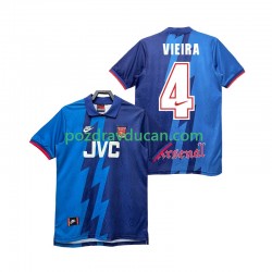 Nogometni Dresovi Arsenal VIEIRA 4 1995 1996 Retro Muški Gostujući dres Kratkih Rukava