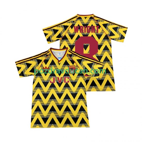 Nogometni Dresovi Arsenal WRIGHT 8 199 1993 Retro Muški Gostujući dres Kratkih Rukava
