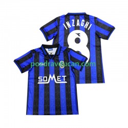 Nogometni Dresovi Atalanta INZAGHI 8 1996 1997 Muški Domaći dres Kratkih Rukava