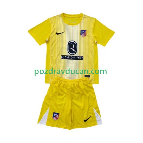Nogometni Dresovi Atlético Madrid Vratar Dječji Domaći dres 2025-2026 Kratkih Rukava