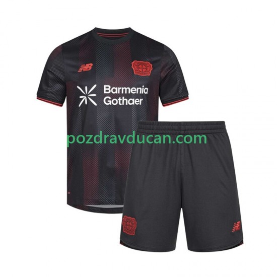 Nogometni Dresovi Bayer 04 Leverkusen Dječji Domaći dres 2025-2026 Kratkih Rukava