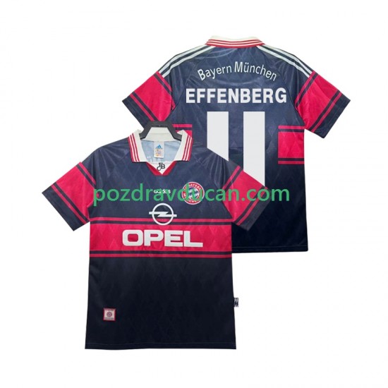 Nogometni Dresovi FC Bayern München Effenberg 11 1997 Retro Muški Domaći dres 1999 Kratkih Rukava