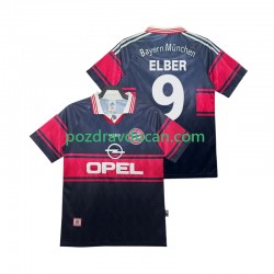 Nogometni Dresovi FC Bayern München Elber 9 1997 Retro Muški Domaći dres 1999 Kratkih Rukava