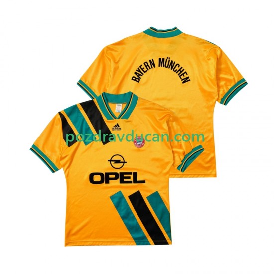 Nogometni Dresovi FC Bayern München 1993 1996 Retro Muški Gostujući dres Kratkih Rukava