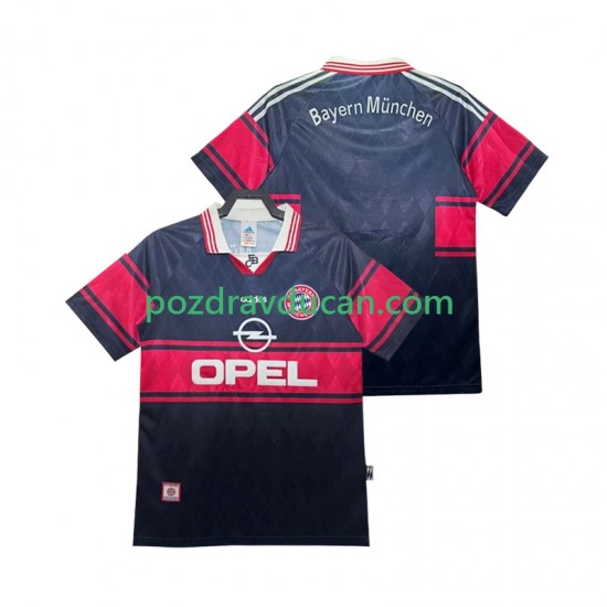 Nogometni Dresovi FC Bayern München 1997 Retro Muški Domaći dres 1999 Kratkih Rukava