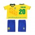 Nogometni Dresovi Brazil RONALDO 20 Retro Dječji Domaći dres 1994 Kratkih Rukava