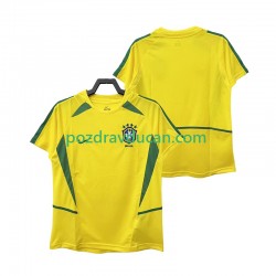 Nogometni Dresovi Brazil Retro Muški Domaći dres 2002 Kratkih Rukava