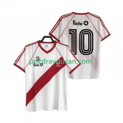 Nogometni Dresovi CA River Plate 10 1986 Retro Muški Domaći dres Kratkih Rukava