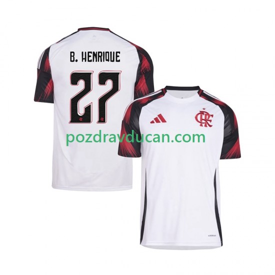 Nogometni Dresovi CR Flamengo Bruno Henrique 27 Muški Gostujući dres 2025-2026 Kratkih Rukava