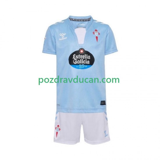 Nogometni Dresovi Celta de Vigo Dječji Domaći dres 2025-2026 Kratkih Rukava