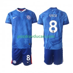 Nogometni Dresovi Chelsea Enzo Fernandez 8 Dječji Domaći dres 2025-2026 Kratkih Rukava