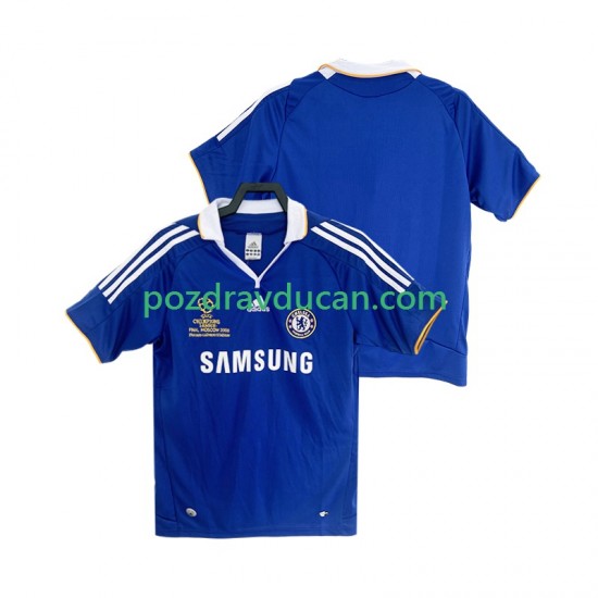 Nogometni Dresovi Chelsea 2007 Retro Muški Domaći dres 2008 Kratkih Rukava