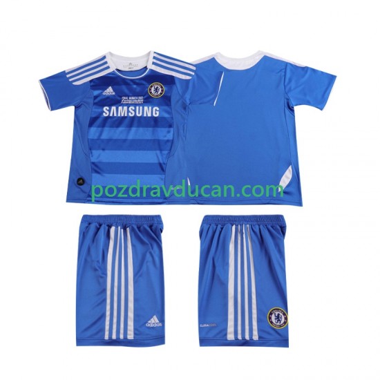 Nogometni Dresovi Chelsea 2012 Retro Dječji Domaći dres 2011 Kratkih Rukava