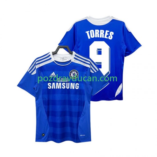 Nogometni Dresovi Chelsea Torres 9 2012 Retro Muški Domaći dres 2011 Kratkih Rukava