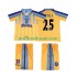 Nogometni Dresovi Chelsea ZOLA 25 1995 1997 Retro Dječji Gostujući dres Kratkih Rukava