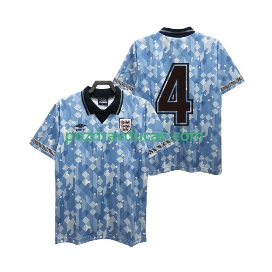 Nogometni Dresovi Engleska 4 1990 Retro Muški Treći dres Kratkih Rukava