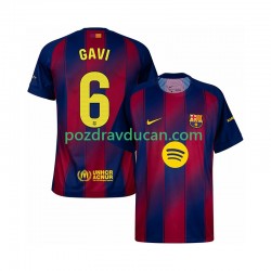 Nogometni Dresovi FC Barcelona Gavi 6 Muški Domaći dres 2025-2026 Kratkih Rukava