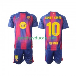 Nogometni Dresovi FC Barcelona Lamine Yamal 10 Champions League Dječji Domaći dres 2025-2026 Kratkih Rukava