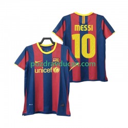 Nogometni Dresovi FC Barcelona Lionel Messi 10 Retro Muški Domaći dres 2011 2010 Kratkih Rukava