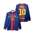 Nogometni Dresovi FC Barcelona Lionel Messi 10 2012 2013 Retro Muški Domaći dres Dugi Rukav