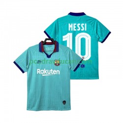 Nogometni Dresovi FC Barcelona Lionel Messi 10 2019 2020 Retro Muški Treći dres Kratkih Rukava
