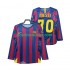 Nogometni Dresovi FC Barcelona Lionel Messi 30 Champions League 2005 Retro Muški Domaći dres 2006 Dugi Rukav