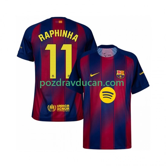 Nogometni Dresovi FC Barcelona Raphinha 11 Muški Domaći dres 2025-2026 Kratkih Rukava