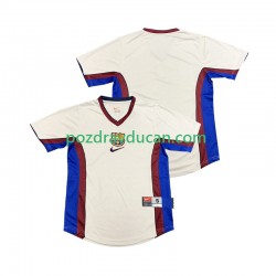 Nogometni Dresovi FC Barcelona Retro Muški Gostujući dres 1998 1999 Kratkih Rukava