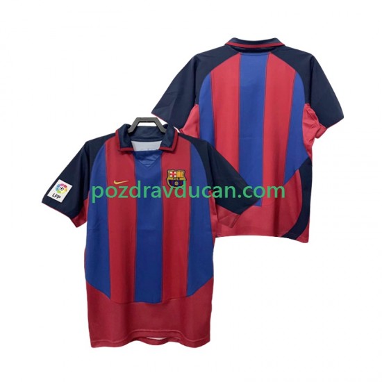 Nogometni Dresovi FC Barcelona 2003 Retro Muški Domaći dres 2004 Kratkih Rukava