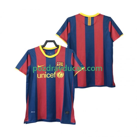 Nogometni Dresovi FC Barcelona Retro Muški Domaći dres 2011 2010 Kratkih Rukava