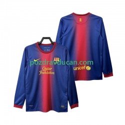 Nogometni Dresovi FC Barcelona 2012 2013 Retro Muški Domaći dres Dugi Rukav