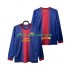Nogometni Dresovi FC Barcelona 2012 2013 Retro Muški Domaći dres Dugi Rukav