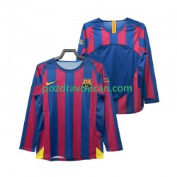 Nogometni Dresovi FC Barcelona Champions League 2005 Retro Muški Domaći dres 2006 Dugi Rukav