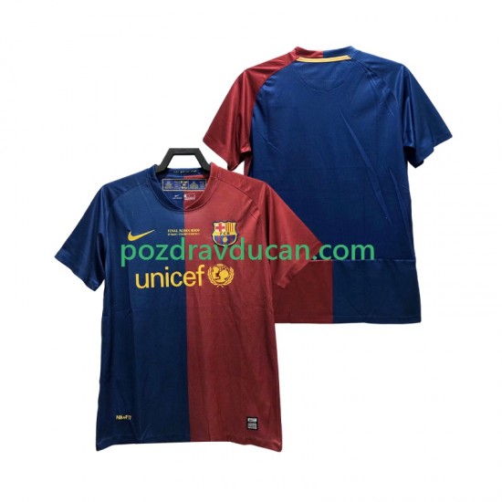 Nogometni Dresovi FC Barcelona Champions League 2009 Retro Muški Domaći dres 2008 Kratkih Rukava